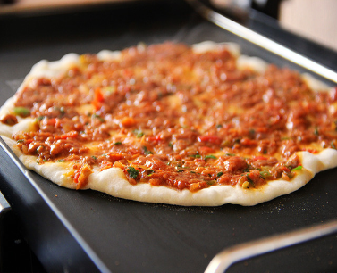 Turkish and Armenian Lahmacun and Pide